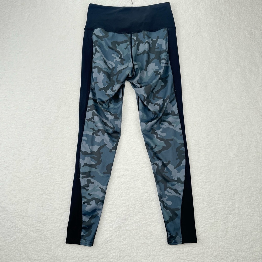 Veronica Beard X Bandier Ronda Leggings Camo Metallic Side Stripe Sophisticated - Picture 10 of 11